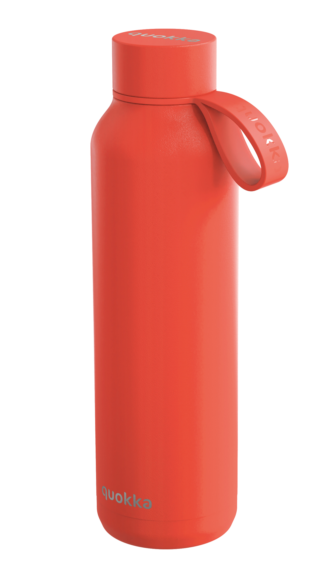 Botella térmica con colgador Solid ORANGE Quokka 630ml