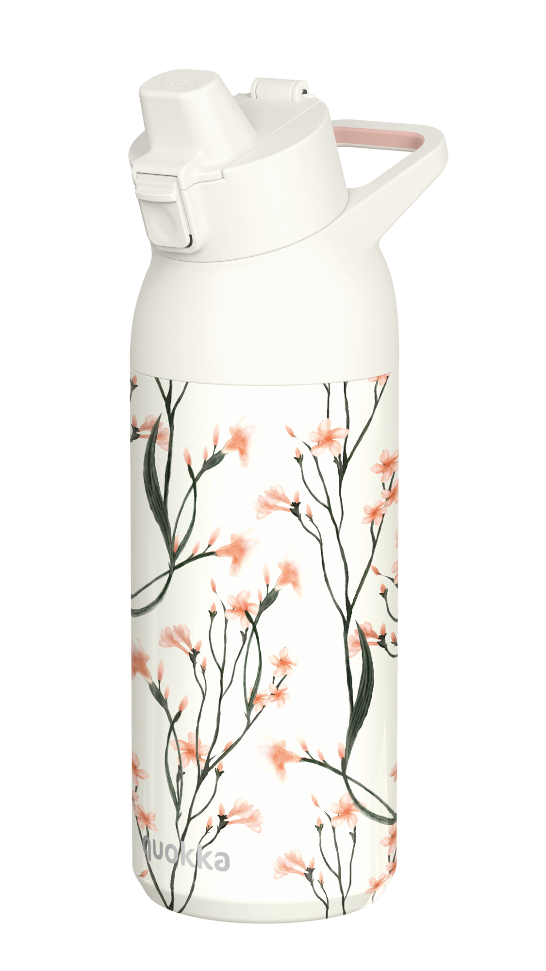 Botella termo inox sipper tide wild flowers 700ml Quokka