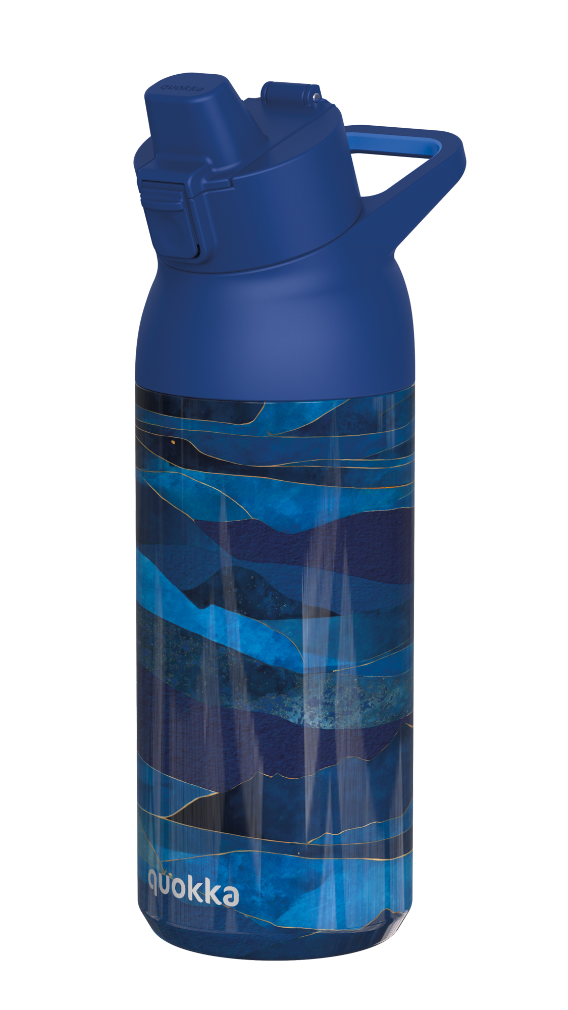 Botella termo acero inox sipper tide oil mountains 785ml Quokka