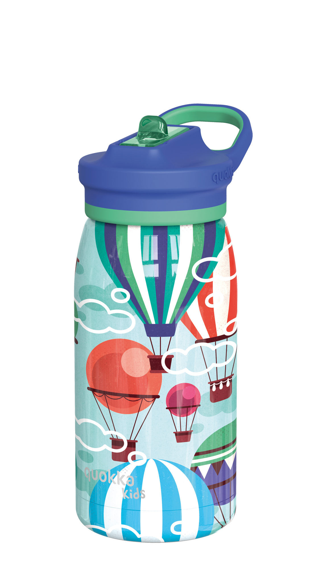 Botella kids termo acero inox sipper pop balloons 445ml Quokka
