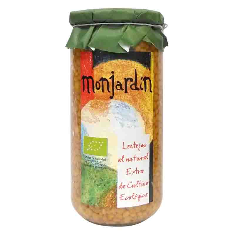 MONJARDIN - LENTEJAS COCIDAS AL NATURAL 660g BIO