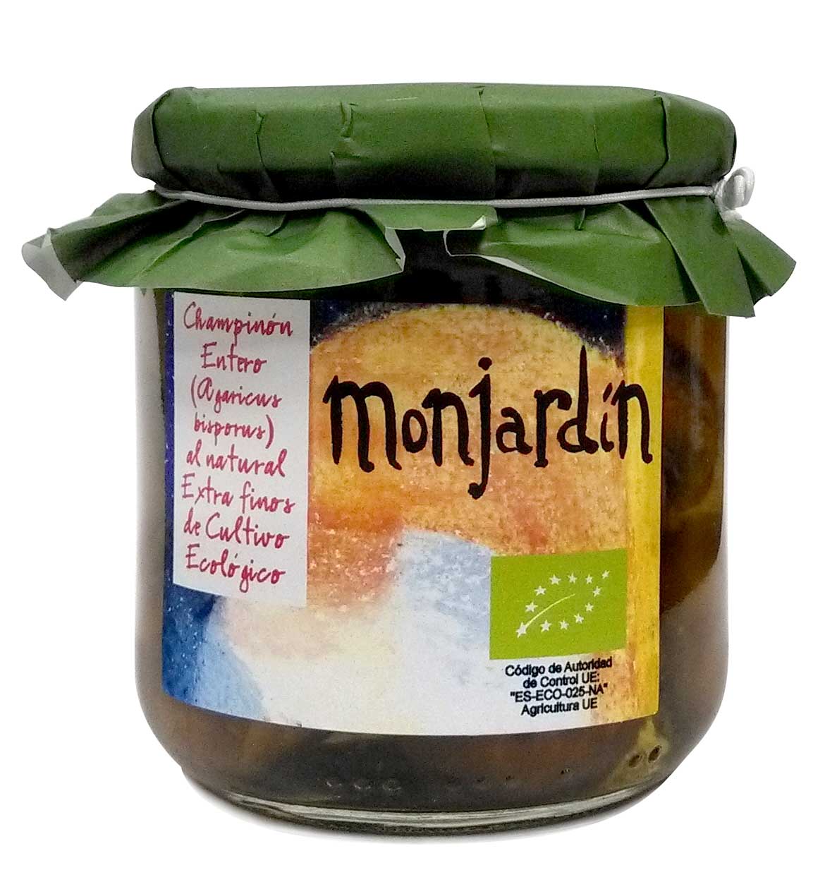 MONJARDIN - CHAMPIÑON ENTERO AL NATURAL 300g BIO