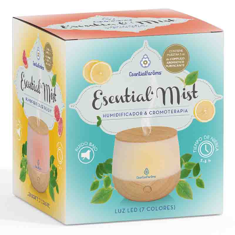 Humidificador y cromoterapia Esential Mist