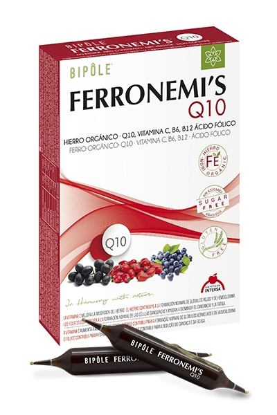 BIPOLE - FERRONEMI S Q10 20 ampollas (ENCARGO)