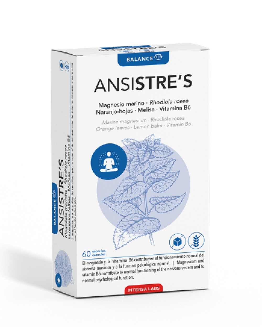 Ansistre's 60 cápsulas Intersa Labs