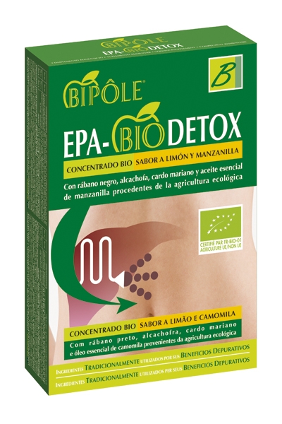BIPOLE - EPA BIODETOX DEPURACION HEPATICA 20 ampollas