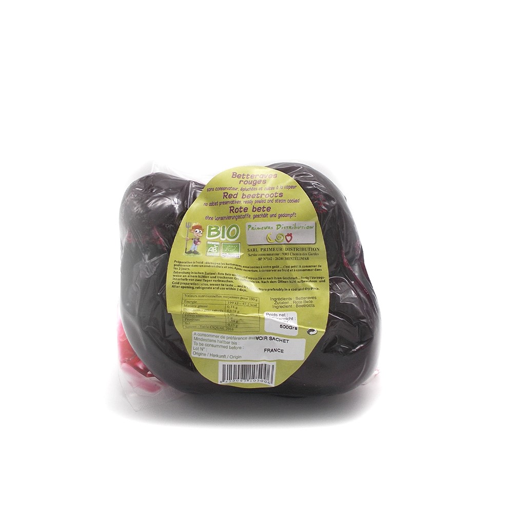 Remolacha cocida 500g BIO - Biovergel