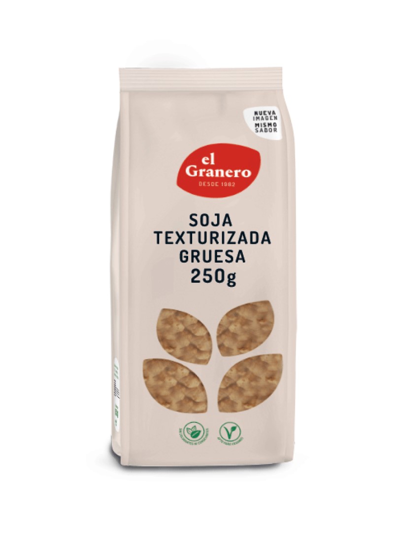 Soja Texturizada Gruesa El Granero Integral 250g