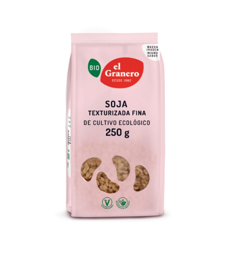 Soja Texturizada Fina El Granero Integral 250g | Ecológico
