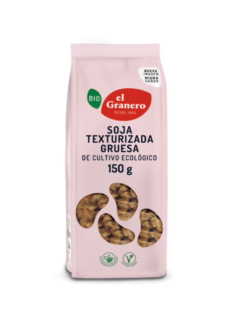 Soja Texturizada Gruesa El Granero Integral 150g | Ecológico
