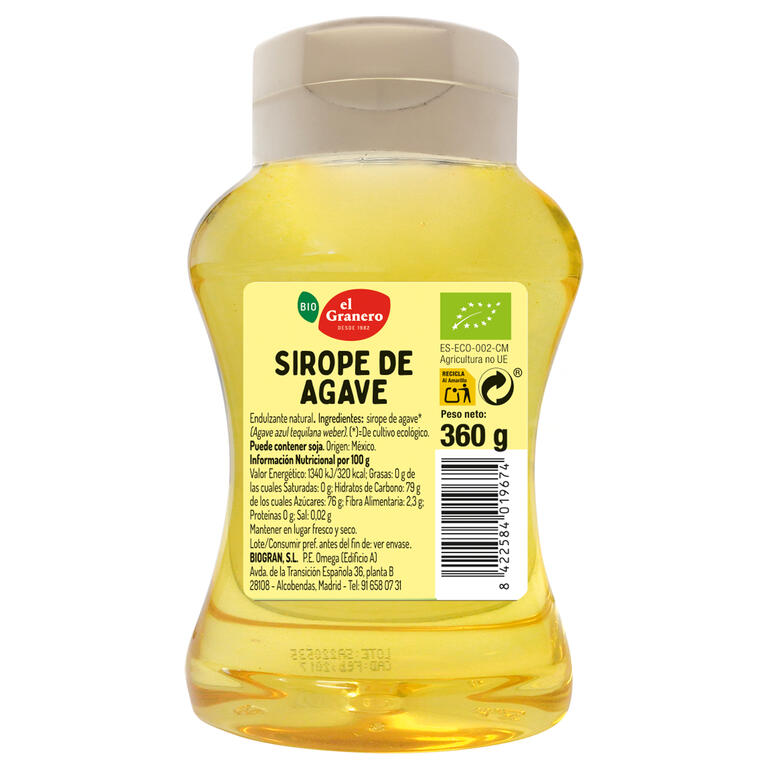 Sirope de Ágave El Granero | Ecológico