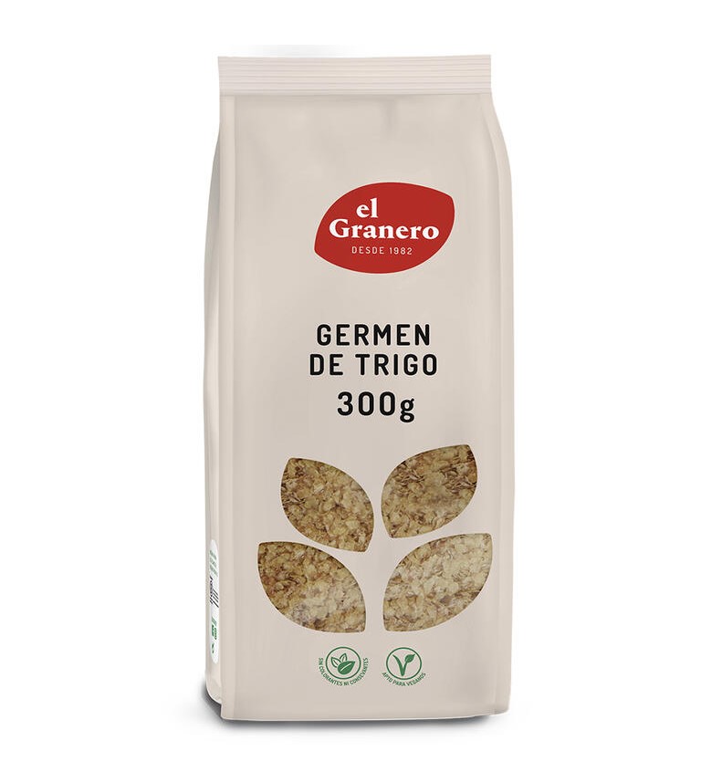 Germen de Trigo 300 g   El Granero Integral | Fuente natural de energía y nutrientes
