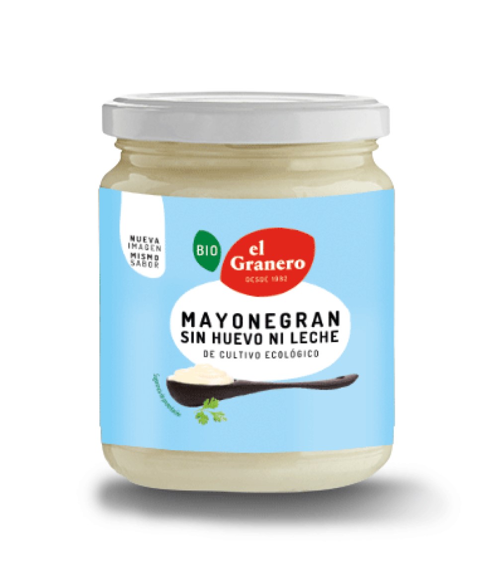 Mayonesa vegana sin huevo 247g El Granero | ecológica