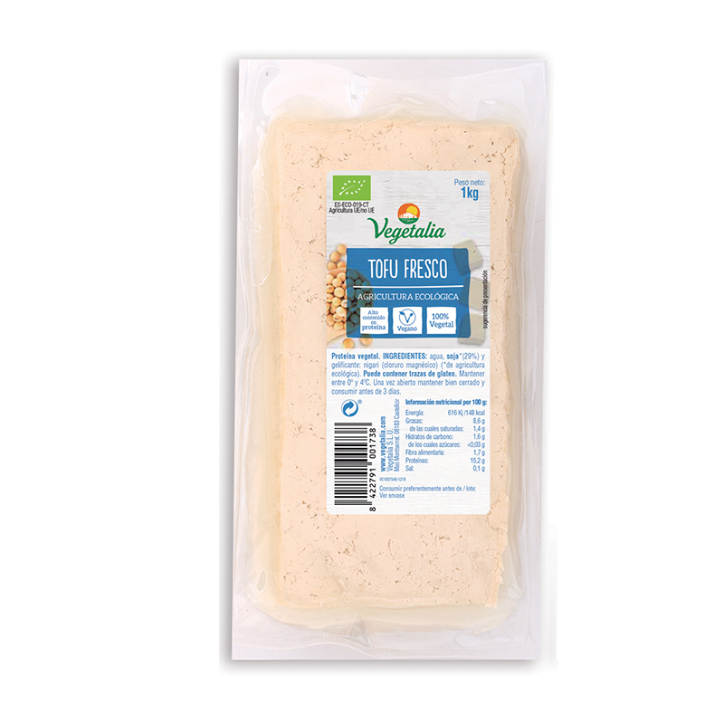 VEGETALIA - TOFU FRESCO GRANEL 1Kg BIO