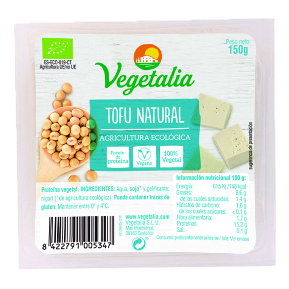 VEGETALIA - TOFU 150g BIO (ENCARGO)