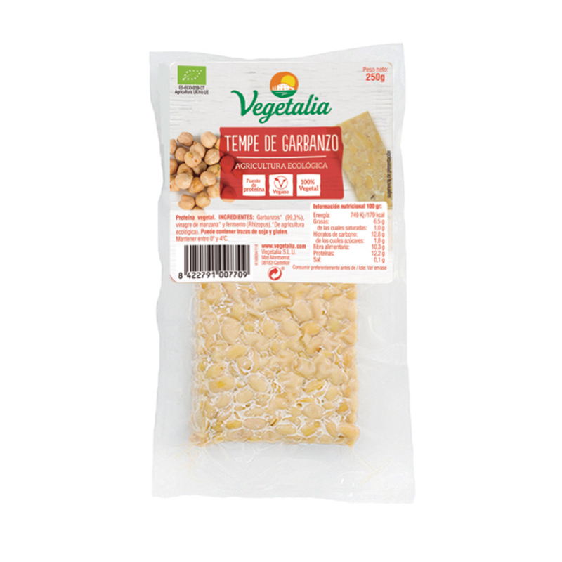 VEGETALIA - TEMPEH DE GARBANZOS 250g BIO