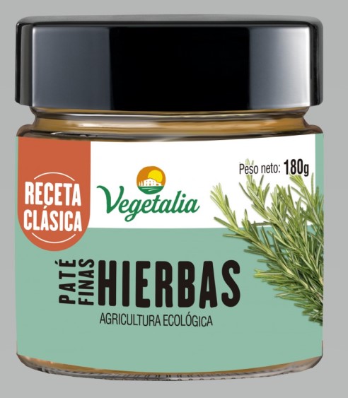 Paté de finas hierbas 180g BIO Vegetalia