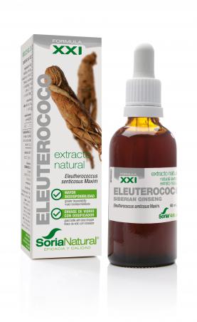 Extracto de eleuterococo en glicerina vegetal 50ml Soria Natural