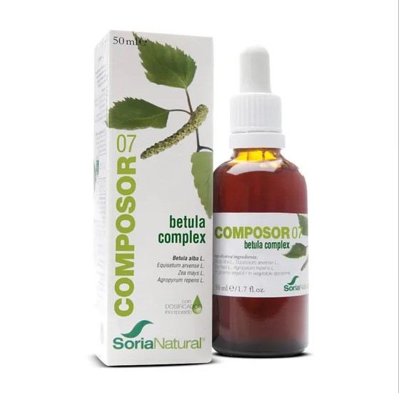 SORIA NATURAL - COMPOSOR 07 DIURIN BETULA COMPLEX XXI 50ml