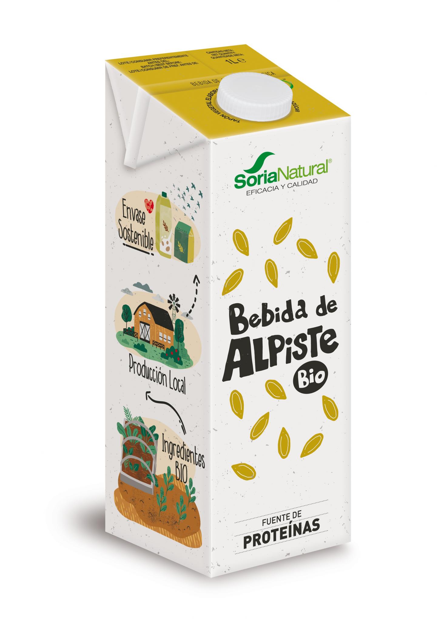 Bebida de alpiste 1L Soria Natural | ecológica