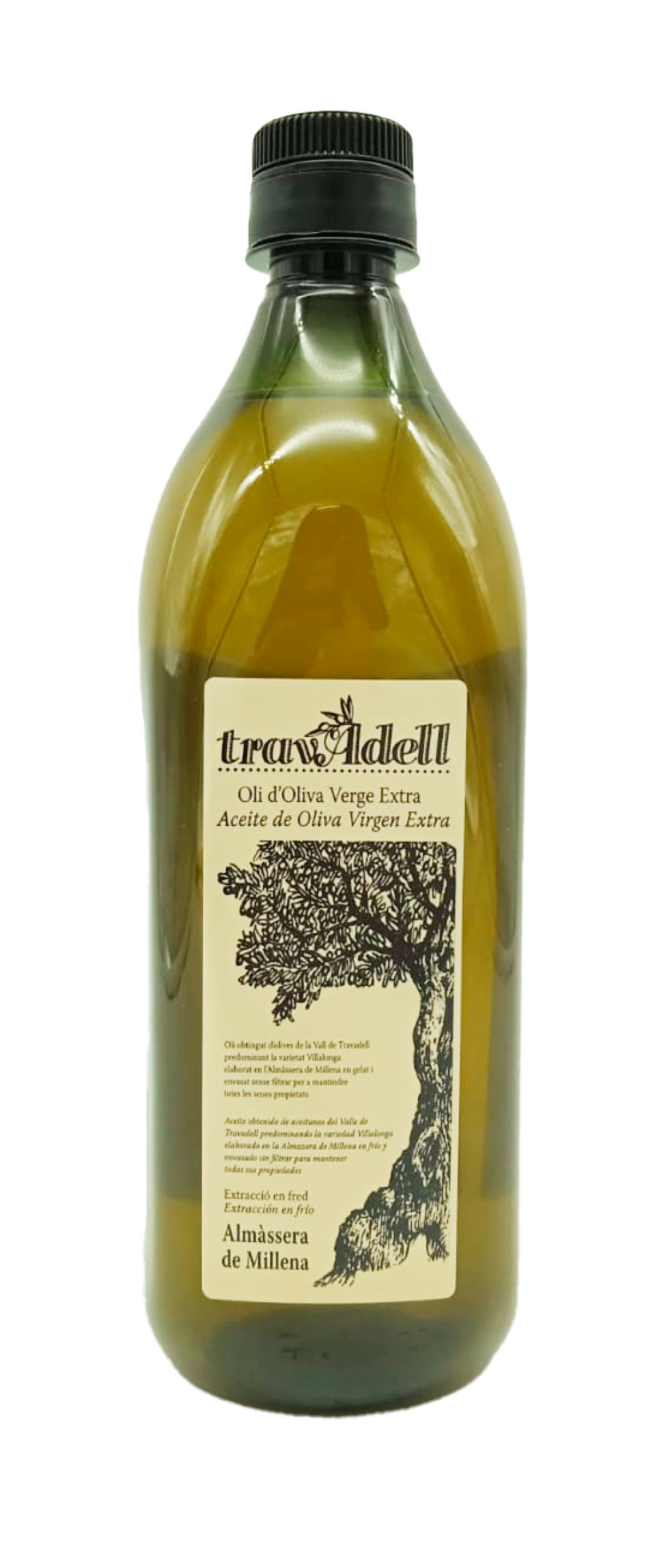 Aceite de oliva virgen extra Travadell 1 litro