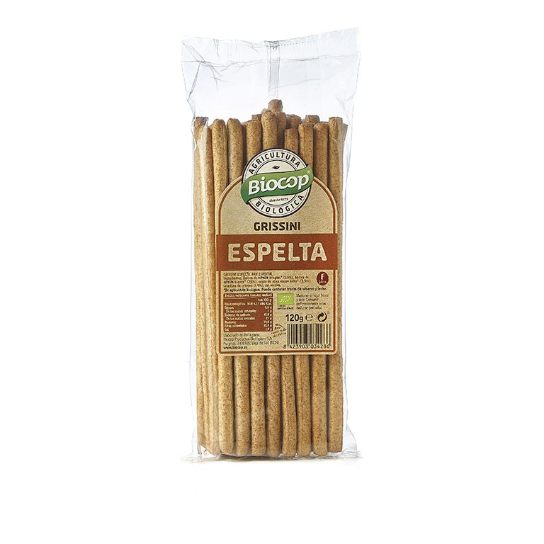 Grissini de espelta Biocop 120g | ecológico
