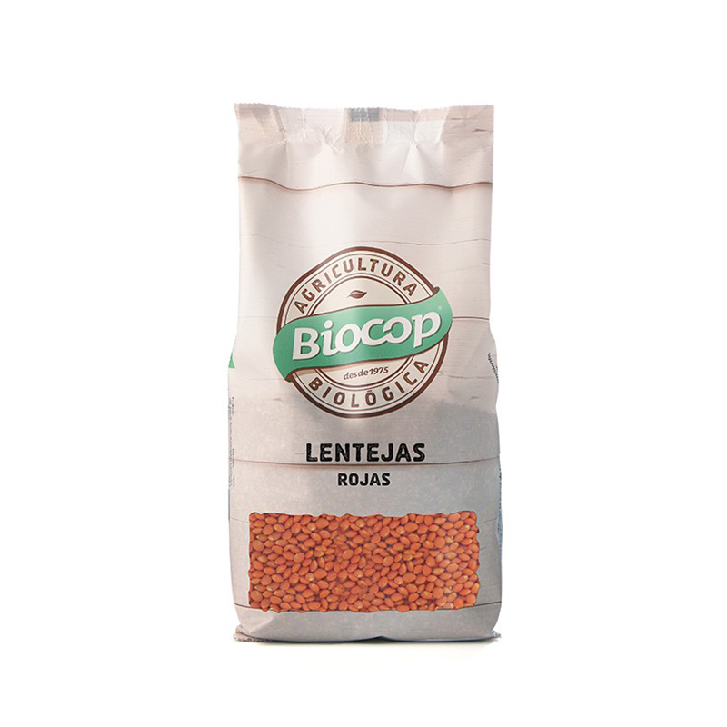 BIOCOP - LENTEJA ROJA 500g BIO