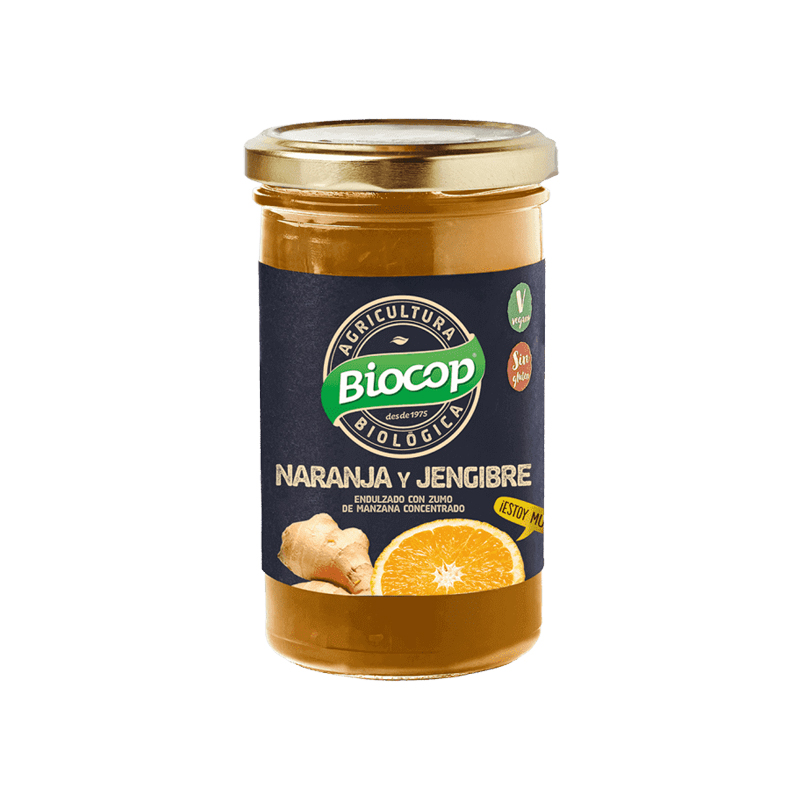 Compota de naranja y jengibre Biocop 280g | ecológico