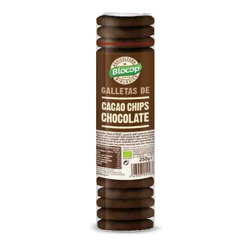 Galletas de Cacao y Chips de Chocolate 250g BIO BIOCOP