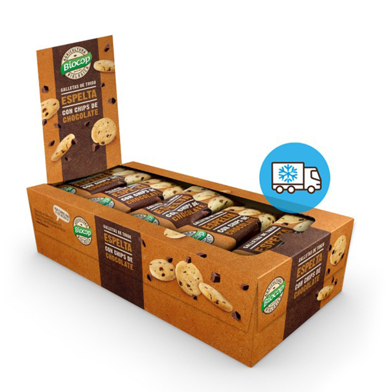 BIOCOP - GALLETAS ESPELTA CHOCO MINI ENVASE 32g BIO