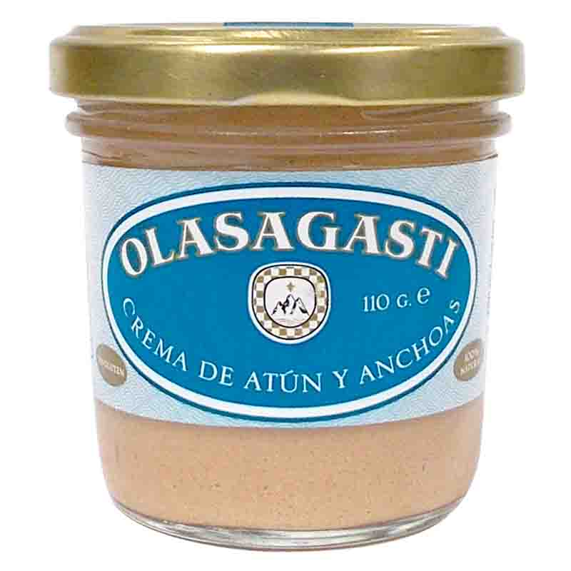 Crema de atún y anchoas 110g Olasagasti