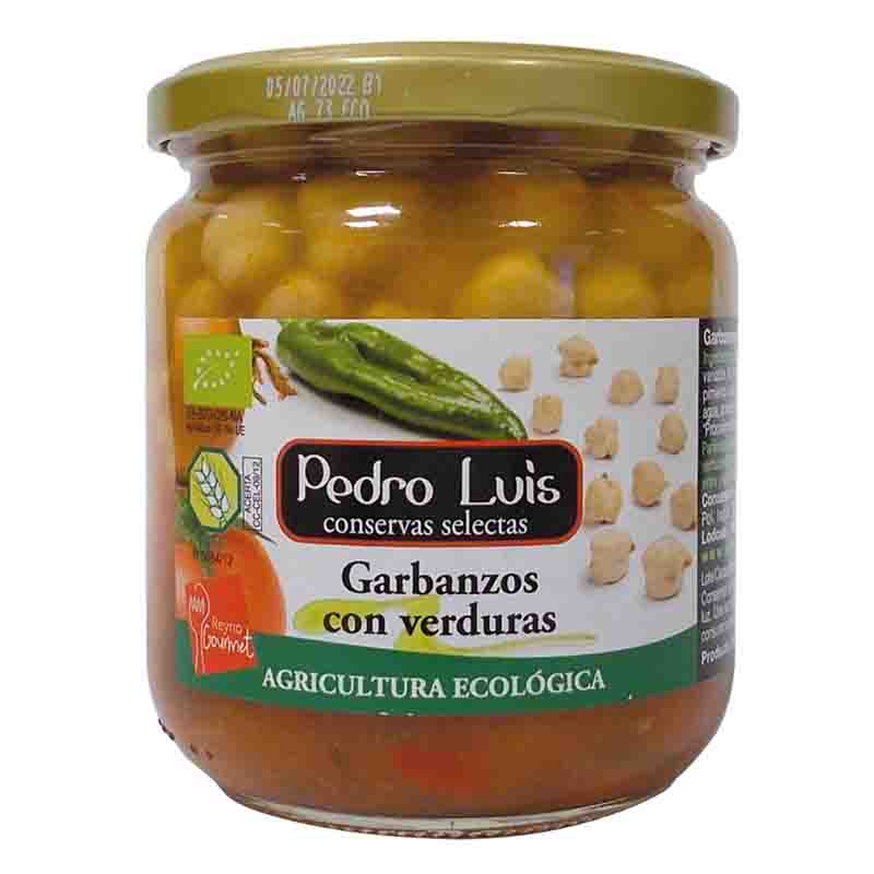 PEDRO LUIS - GARBANZOS CON VERDURAS 345g BIO