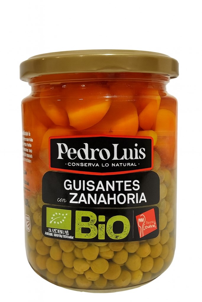 Guisantes con Zanahoria Pedro Luis 410g | Ecológico