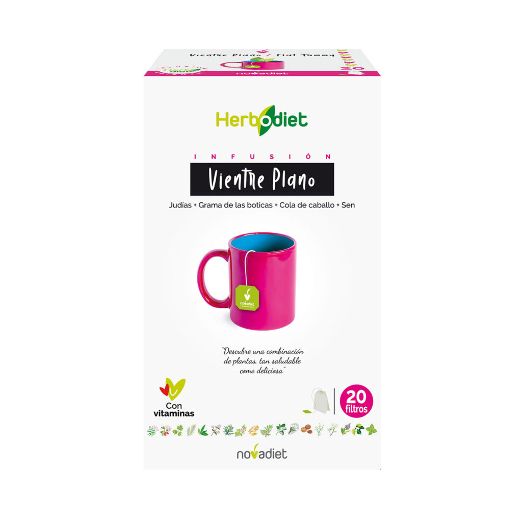 NOVADIET - HERBODIET VIENTRE PLANO 20 filtros