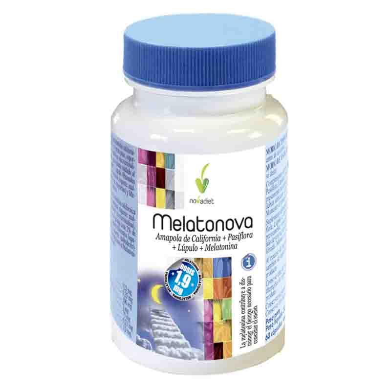 Melatonova Novadiet 1,9mg de melatonina | 60 cápsulas
