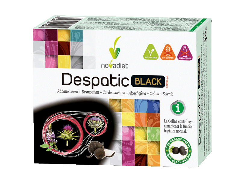 Despatic black 60 cápsulas Novadiet