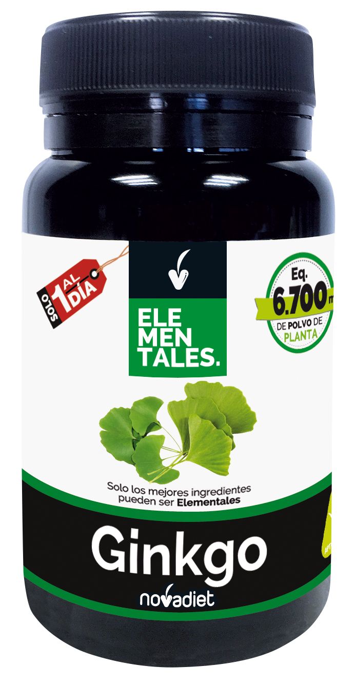 NOVADIET ELEMENTALES - GINKGO 30 caps (POR ENCARGO)