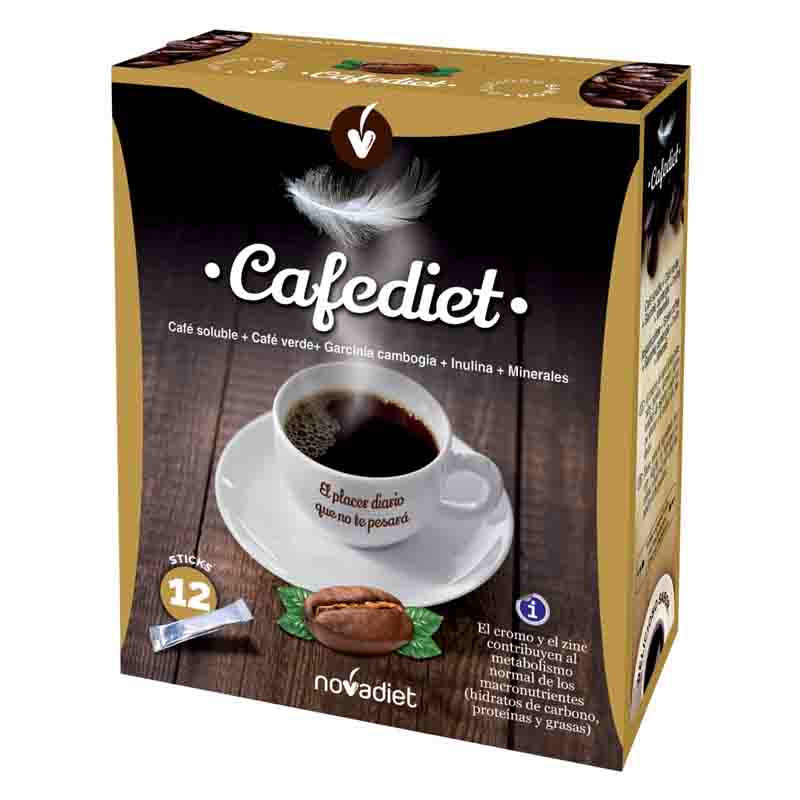 NOVADIET - CAFEDIET 12 sticks de 4g