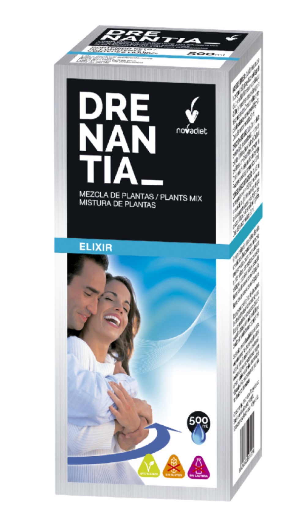 Drenantia elixir 500ml Novadiet
