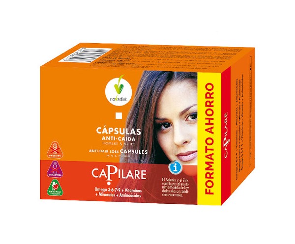 Capilare Formato Ahorro 120 cápsulas Novadiet