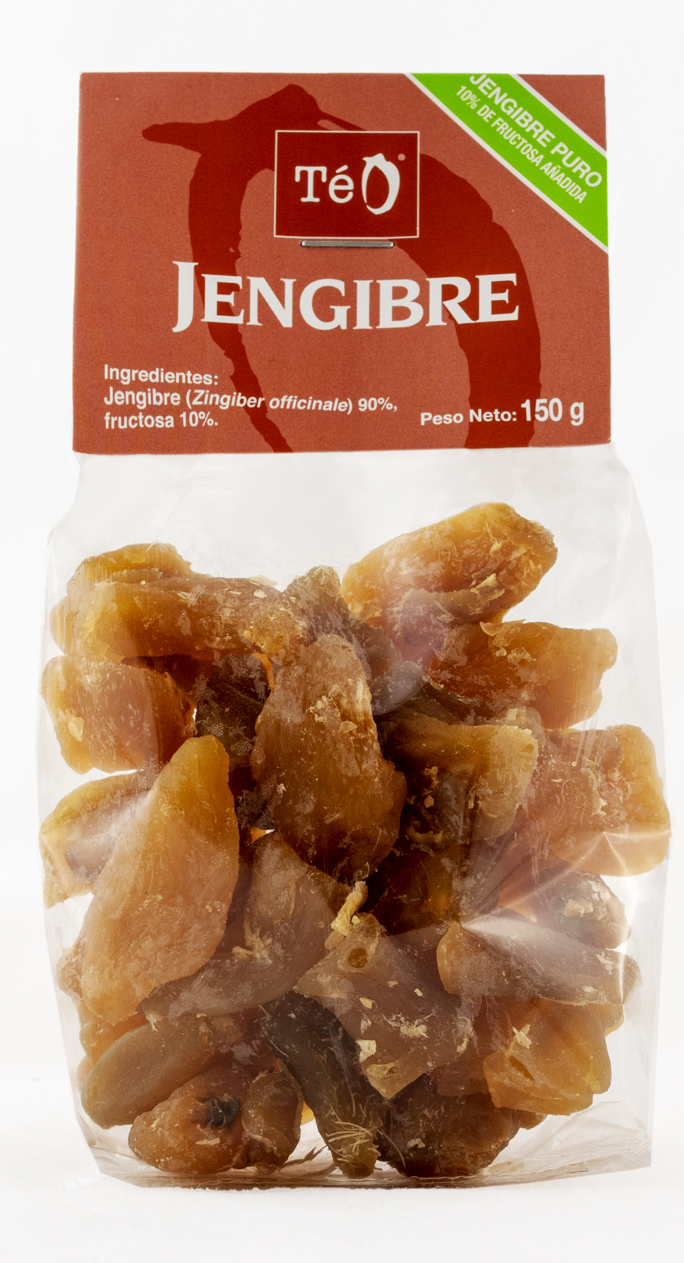 Jengibre 100% natural sin azúcar TéO 150g