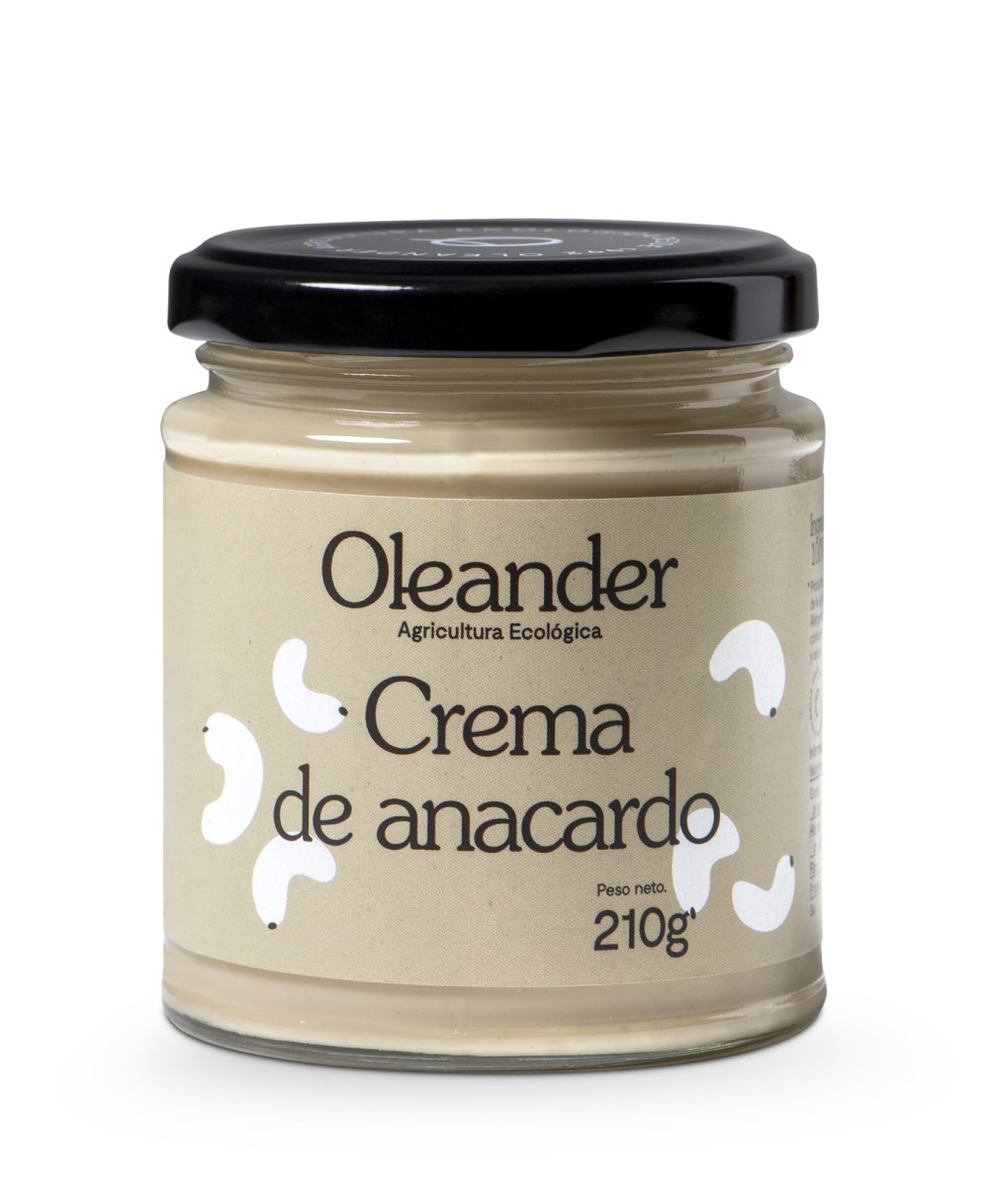 Crema de anacardos crudos Oleander 210g | ecológico