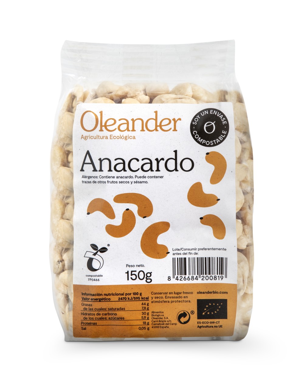 Anacardo crudo Oleander 150g | ecológico