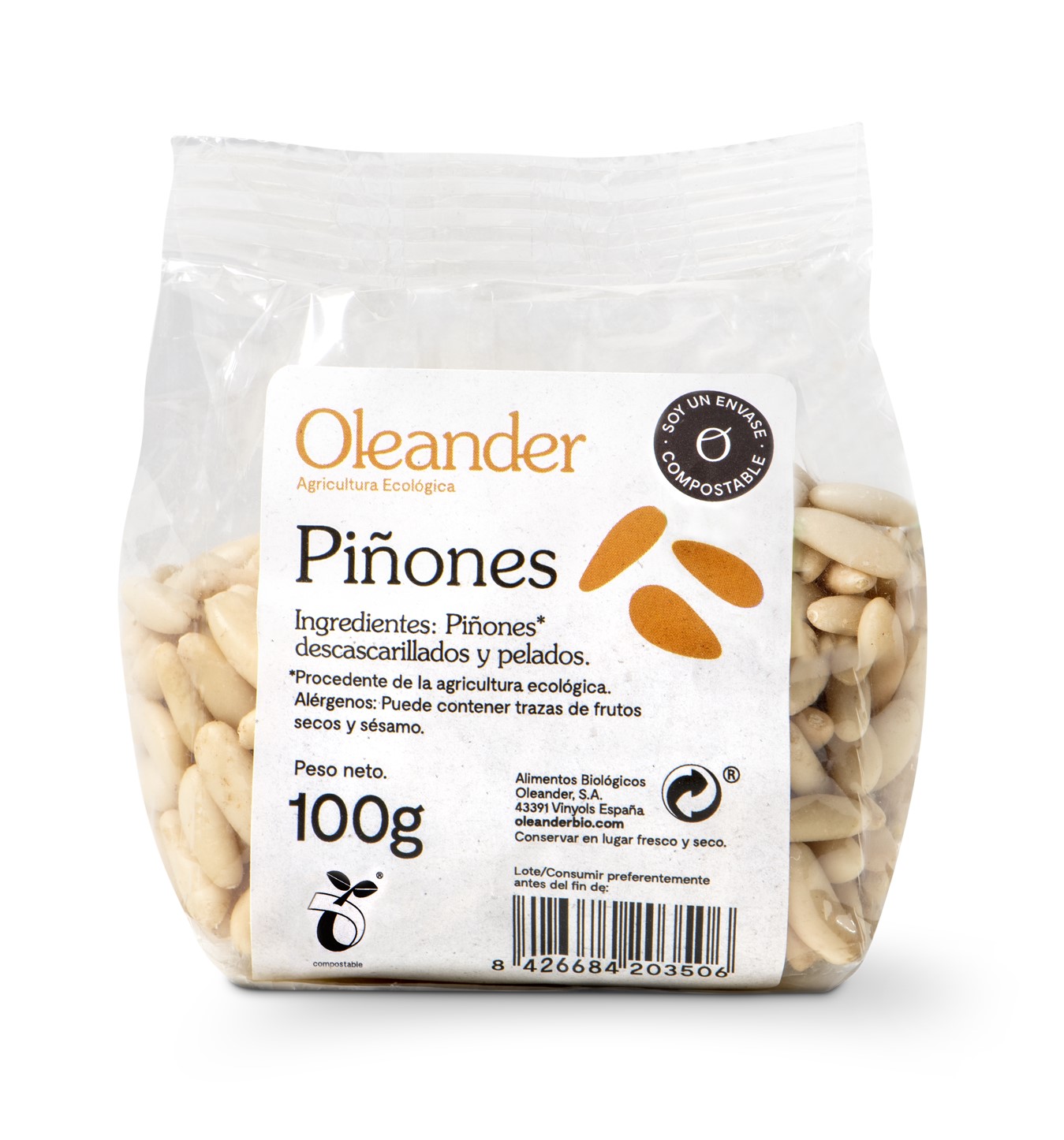 Piñones Oleander 100g | ecológico