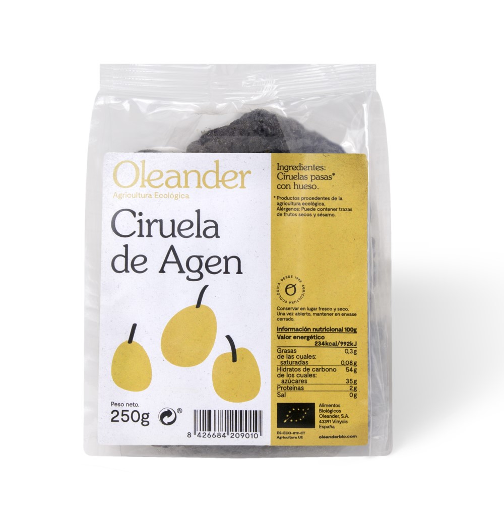 Ciruela de Agen Oleander 250g | ecológico