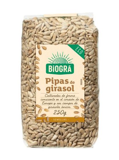PIPAS DE GIRASOL 250g BIO