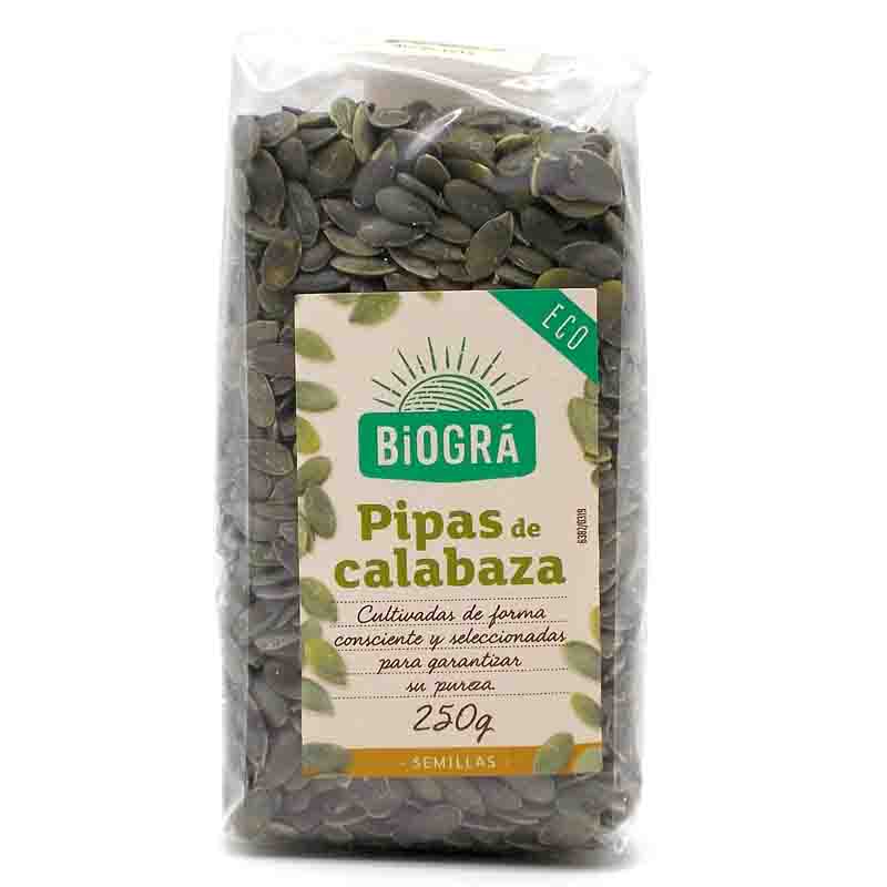 PIPAS DE CALABAZA 250g BIO