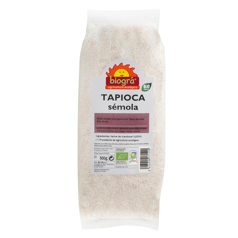 Tapioca Sémola 500g BIO BIOGRA