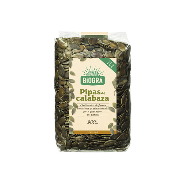 PIPAS DE CALABARZA 500g BIO