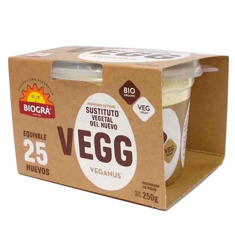 VEGG SUSTITUTIVO VEGETAL DEL HUEVO 250g BI